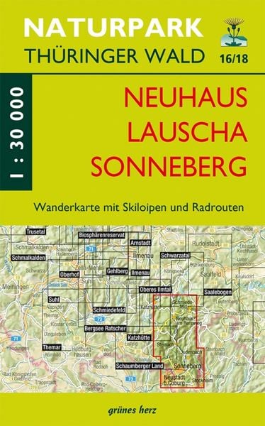 WK 16/18 Neuhaus-Lauscha-Sonneberg, Sonstige von , Grünes Herz, 9783866363113