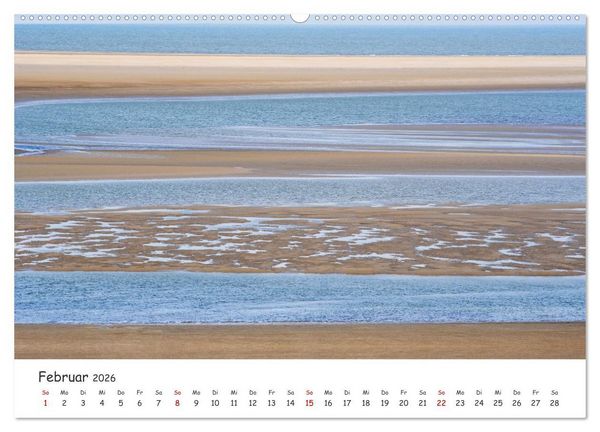 Produktbild: Borkum: Streifz&uuml;ge &uuml;ber die Nordseeinsel (hochwertiger Premium Wandkalender 2026 DIN A2 quer), Kunstdruck in Hochglanz