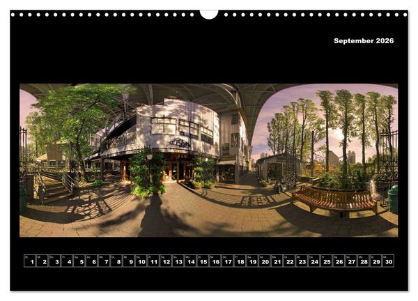 Produktbild: Vancouver / Kanada in faszinierender 360&deg; Panorama-Photographie (Wandkalender 2026 DIN A3 quer), CALVENDO Monatskalender