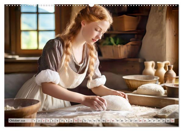Produktbild: Alm Leben - Meine Liebe zum Bergbauernhof (hochwertiger Premium Wandkalender 2026 DIN A2 quer), Kunstdruck in Hochglanz