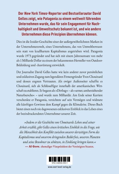 Produktbild: Der Mann, der Patagonia verschenkte.