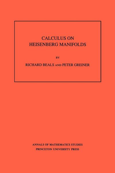 Produktbild: Calculus on Heisenberg Manifolds