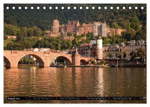 Produktbild: Deutschlands Fl&uuml;sse (Tischkalender 2026 DIN A5 quer), CALVENDO Monatskalender