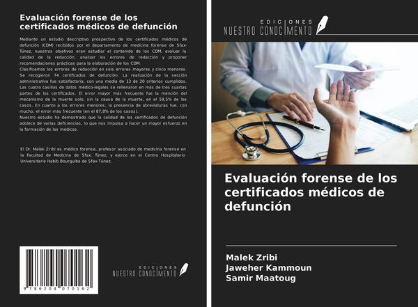 Produktbild: Evaluaci&oacute;n forense de los certificados m&eacute;dicos de defunci&oacute;n