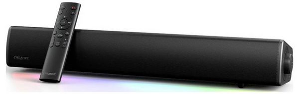 Produktbild: CREATIVE Sound Blaster GS5 RGB-Gaming-Soundbar, Bluetooth 5.3, schwarz