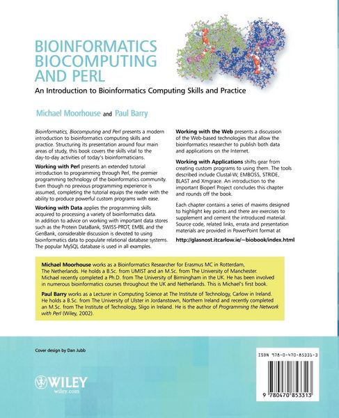 Produktbild: Bioinformatics Biocomputing and Perl