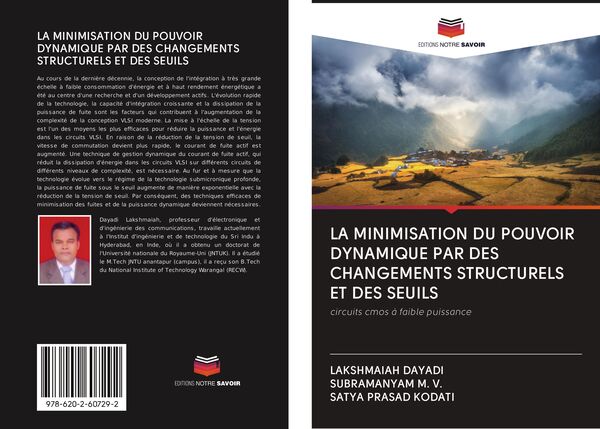 Produktbild: LA MINIMISATION DU POUVOIR DYNAMIQUE PAR DES CHANGEMENTS STRUCTURELS ET DES SEUILS