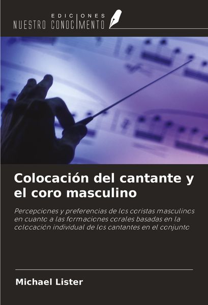 Produktbild: Colocaci&oacute;n del cantante y el coro masculino