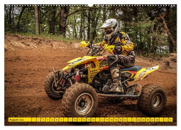Produktbild: Quad`s action auf vier r&auml;dern (hochwertiger Premium Wandkalender 2026 DIN A2 quer), Kunstdruck in Hochglanz