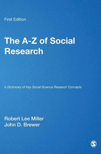 Produktbild: The A-Z of Social Research