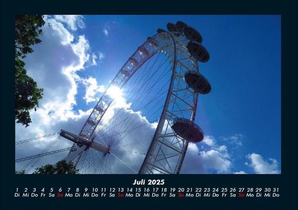 Produktbild: London 2025 Fotokalender DIN A4