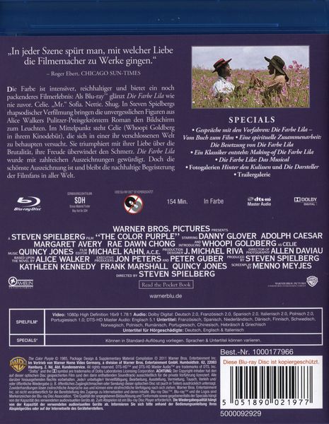 Produktbild: Die Farbe Lila