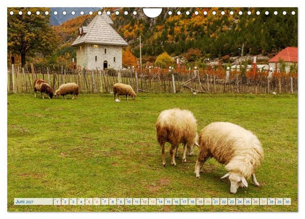 Produktbild: Abenteuer Theth - Unterwegs in den Albanischen Alpen (Wandkalender 2027 DIN A4 quer), CALVENDO Monatskalender