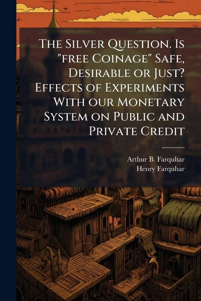 Produktbild: The Silver Question. Is "free Coinage" Safe, Desirable or Just? Effects of Experiments With our Monetary System on Public and Private Credit