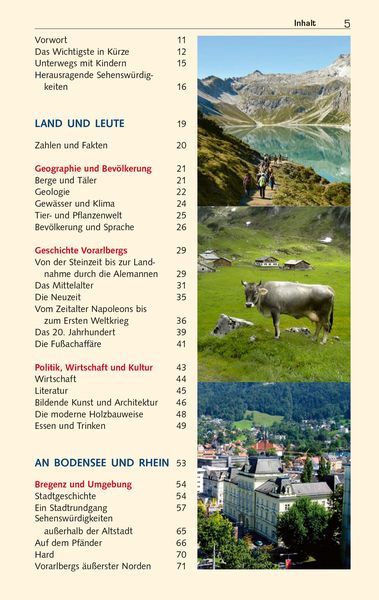 Produktbild: TRESCHER Reiseführer Vorarlberg