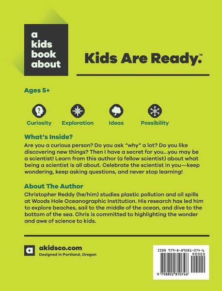 Produktbild: A Kids Book About Being a Scientist