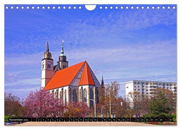 Produktbild: Fr&uuml;hling in Magdeburg (Wandkalender 2026 DIN A4 quer), CALVENDO Monatskalender
