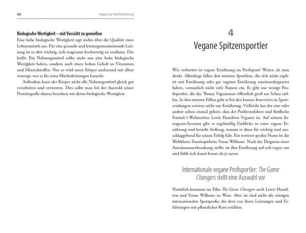 Vegan zur Höchstleistung