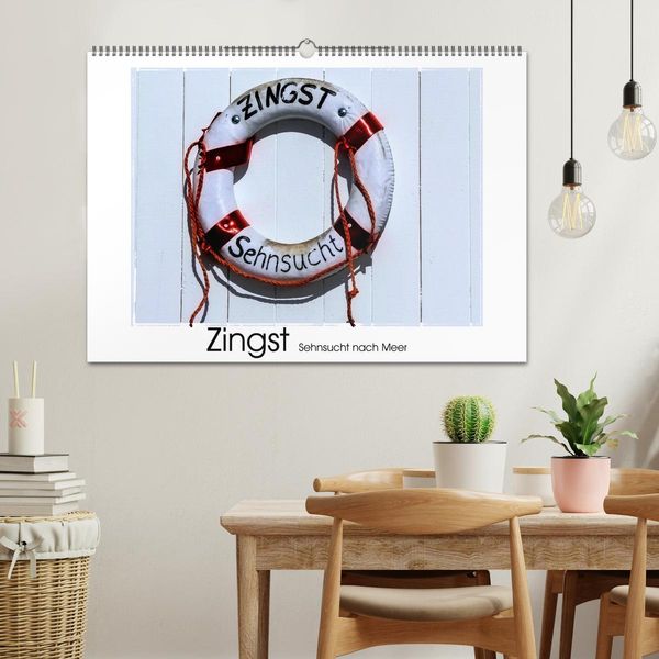 Produktbild: Zingst Sehnsucht nach Meer (Wandkalender 2026 DIN A2 quer), CALVENDO Monatskalender