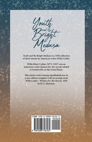 Produktbild: Youth and the Bright Medusa;With an Excerpt by H. L. Mencken