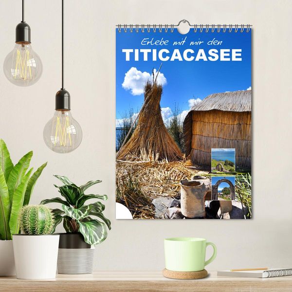 Produktbild: Erlebe mit mir den Titicacasee (Wandkalender 2026 DIN A4 hoch), CALVENDO Monatskalender