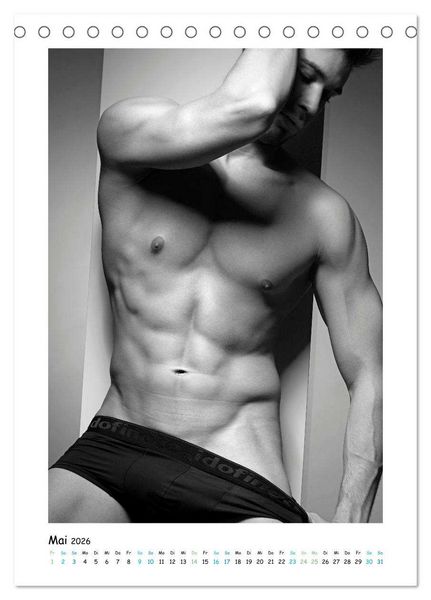 Produktbild: M&auml;nner... in underwear deluxe (Tischkalender 2026 DIN A5 hoch), CALVENDO Monatskalender