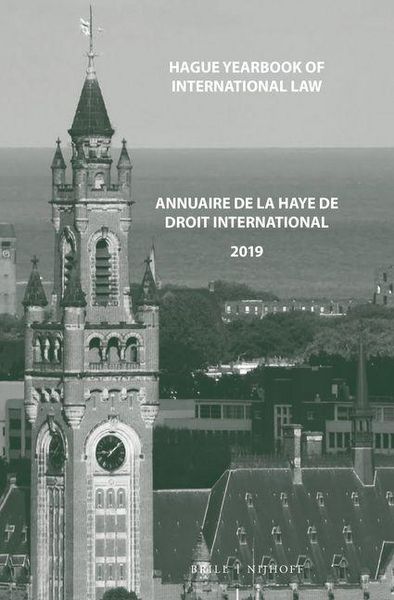 Produktbild: Hague Yearbook of International Law / Annuaire de la Haye de Droit International, Vol. 32 (2019)