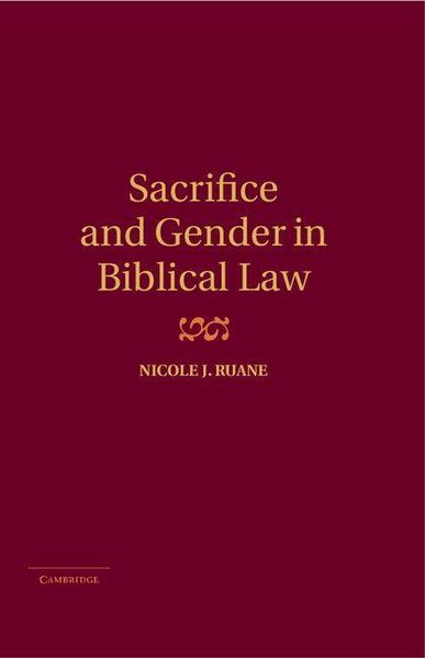Produktbild: Sacrifice and Gender in Biblical Law