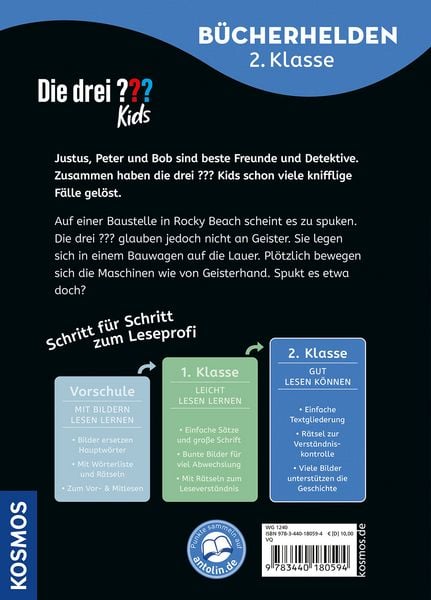 Die drei ??? Kids, Bücherhelden 2. Klasse, Tatort Baustelle