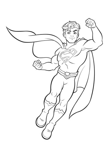 Produktbild: DC Superhelden: Super-Malbilder