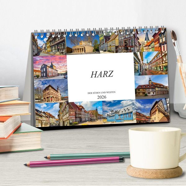 Produktbild: Harz der S&uuml;den und Westen (Tischkalender 2026 DIN A5 quer), CALVENDO Monatskalender