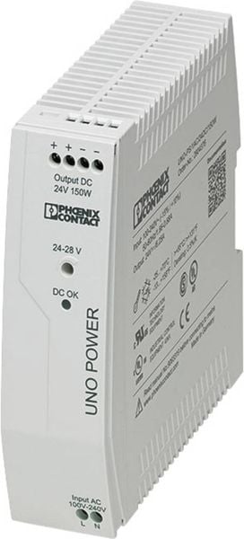 Phoenix Contact UNO-PS/1AC/24DC/150W Hutschienen-Netzteil (DIN-Rail)  24 V/DC 6.25 A 150 W Anzahl Ausgänge:1 x  Inhalt 1