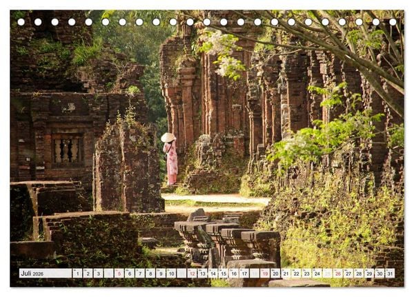 Produktbild: Vietnam (Tischkalender 2026 DIN A5 quer), CALVENDO Monatskalender