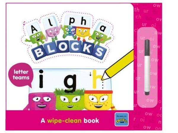 Produktbild: Alphablocks Letter Teams: A Wipe-Clean Book