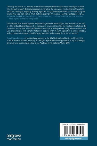 Produktbild: Morality and Justice