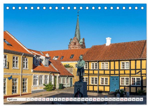 Produktbild: D&auml;nemark - Insel Langeland (Tischkalender 2026 DIN A5 quer), CALVENDO Monatskalender