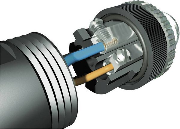 Produktbild: Phoenix Contact 1663129 Sensor-/Aktor-Steckverbinder, unkonfektioniert M12 Stecker, gewinkelt Polzahl Sensoren: 5 1 St.