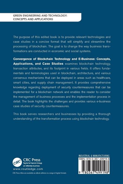 Produktbild: Convergence of Blockchain Technology and E-Business