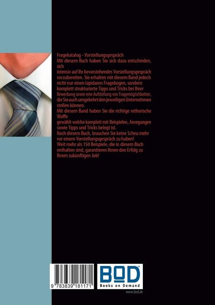 Produktbild: Fragenkatalog Vorstellungsgespr&auml;ch