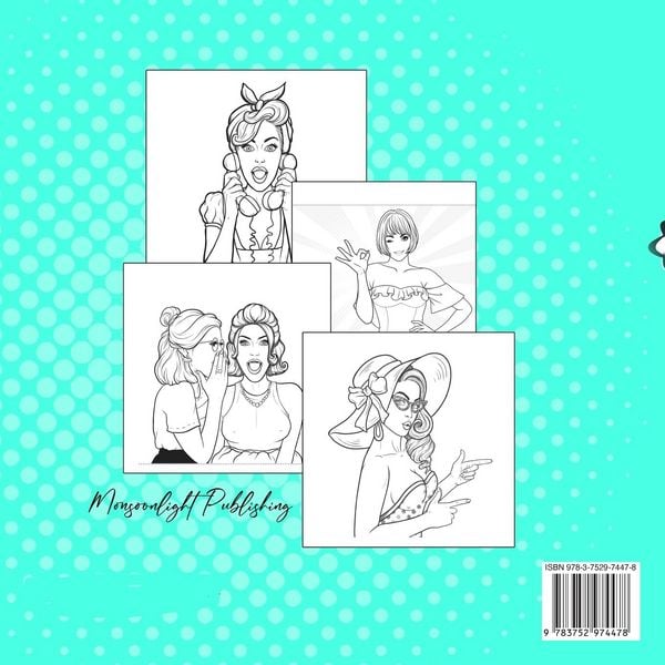 Produktbild: Pop Art Coloring Book for Girls