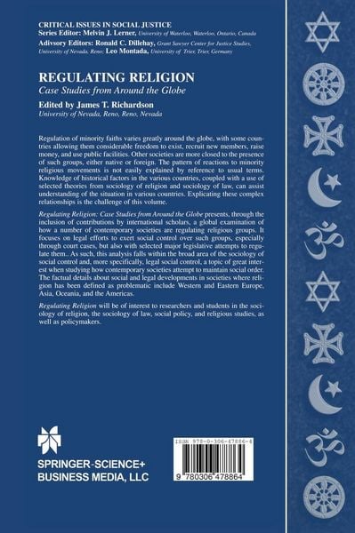 Produktbild: Regulating Religion