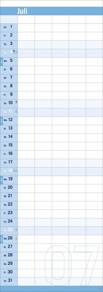 Produktbild: Allround-Familienplaner Vertical Kalender 2027