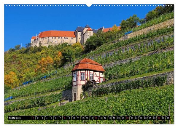 Produktbild: Freyburg - Die Perle im Unstruttal (hochwertiger Premium Wandkalender 2026 DIN A2 quer), Kunstdruck in Hochglanz