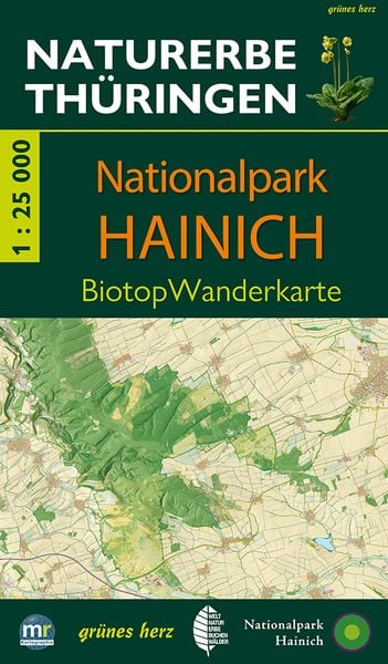 Wanderkarte Nationalpark Hainich, Sonstige von , Grünes Herz, 978-3-86636-946-7