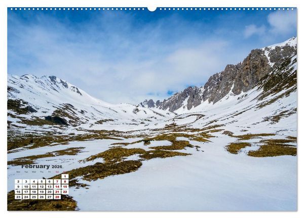 Produktbild: The French Alps, on the trail of the marmot (Wall Calendar 2026 DIN A2 landscape), CALVENDO 12 Month Wall Calendar