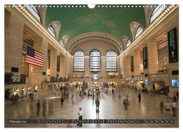 Produktbild: New York City favorites / UK-Version (Wall Calendar 2026 DIN A3 landscape), CALVENDO 12 Month Wall Calendar