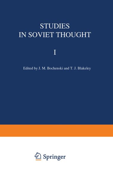 Produktbild: Studies in Soviet Thought