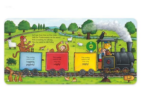 Produktbild: The Tickle Book: A Push Pull and Slide Book