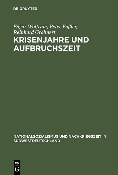 Produktbild: Krisenjahre und Aufbruchszeit