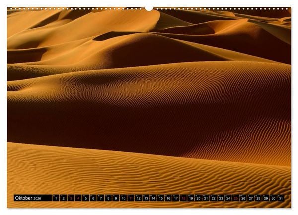 Produktbild: Rub al Khali - die gr&ouml;sste Sandw&uuml;ste der Erde (hochwertiger Premium Wandkalender 2026 DIN A2 quer), Kunstdruck in Hochglanz
